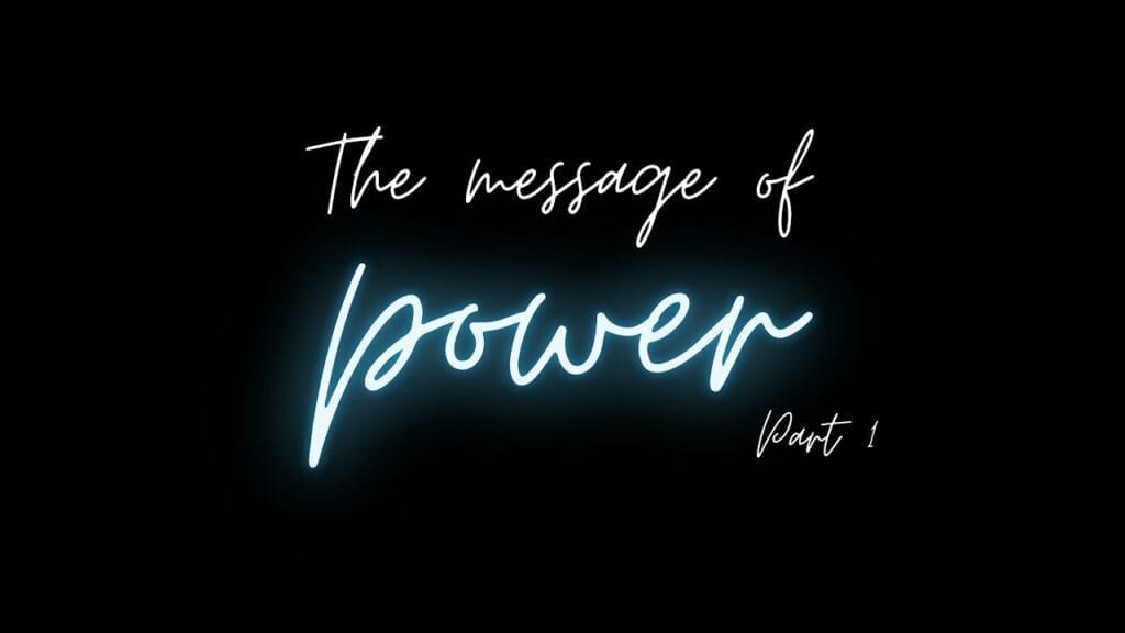 message of power