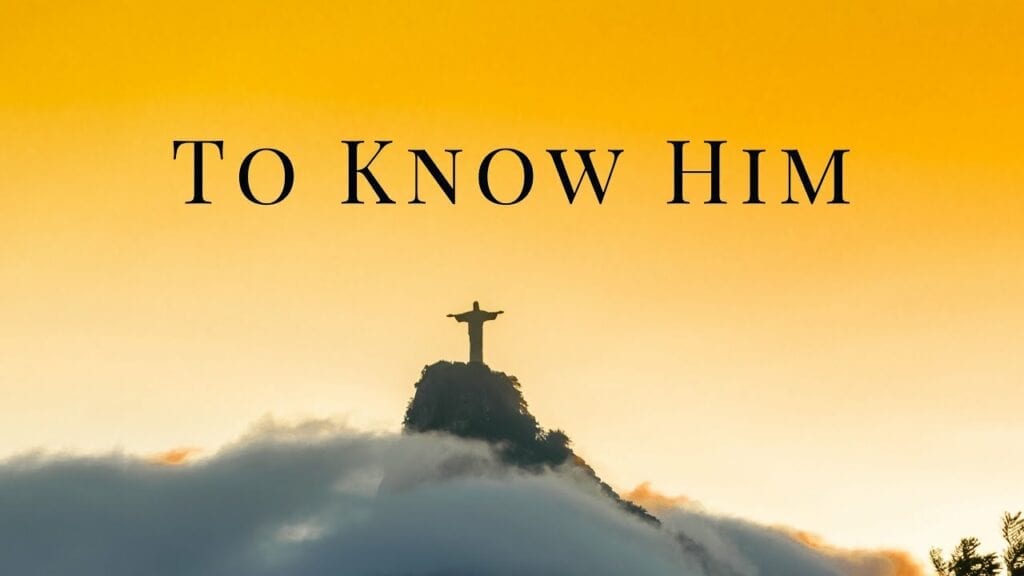 to know him