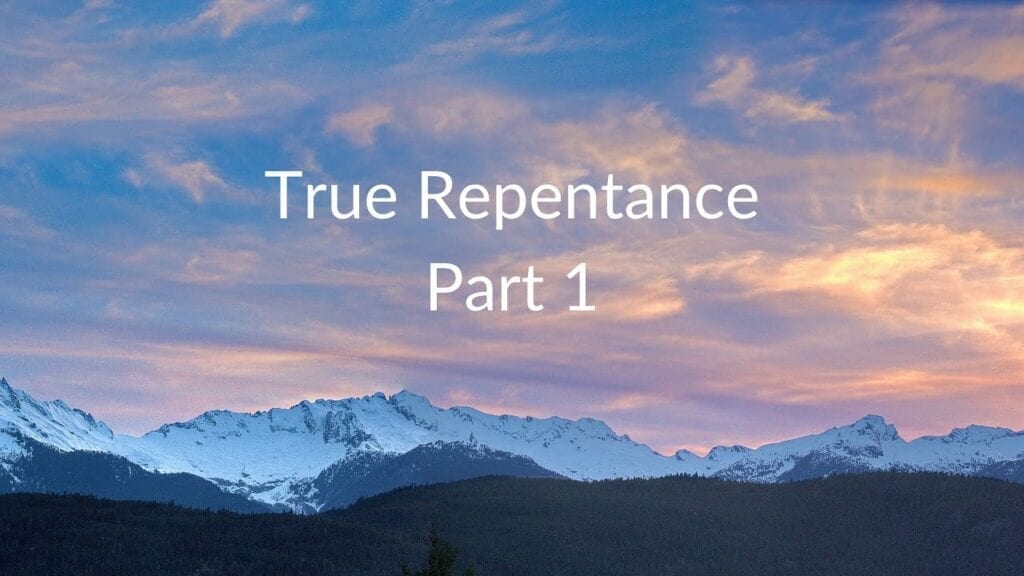 true repentance